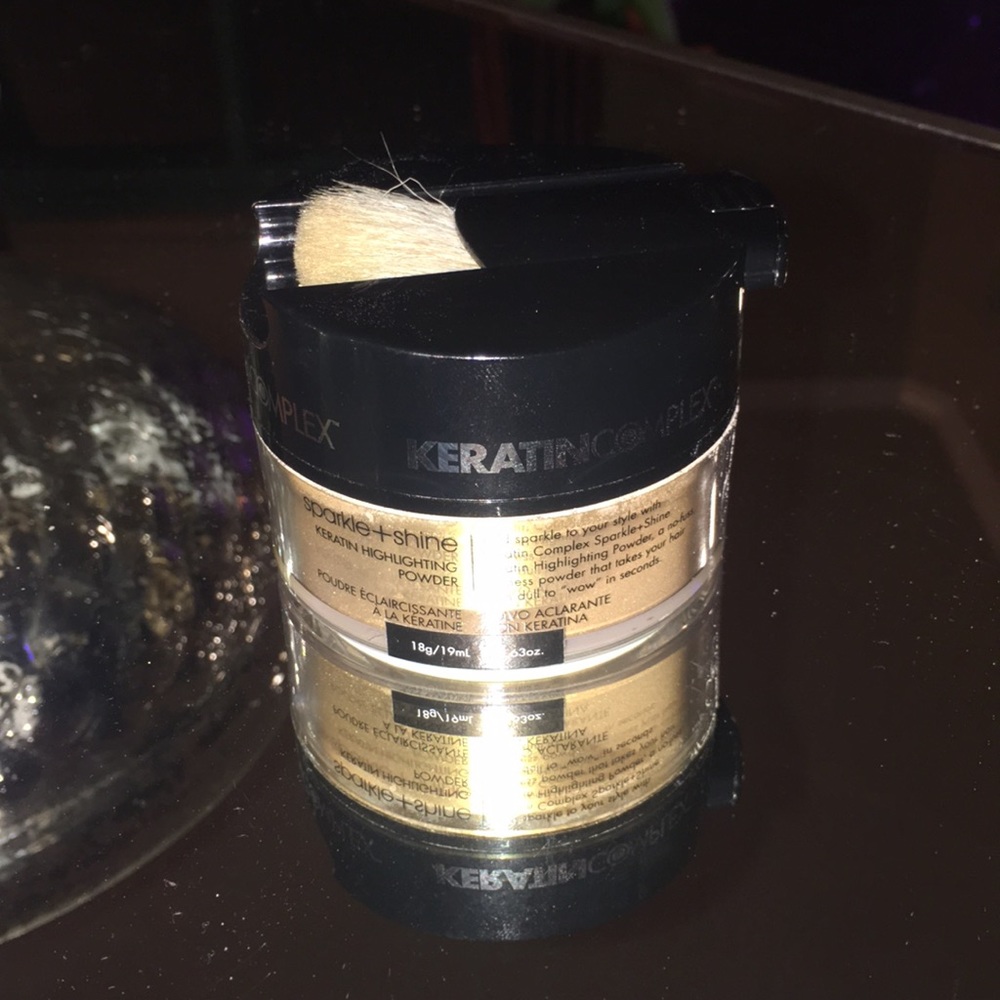 Keratin Complex Gold Sparkle & Shine Hair Powder